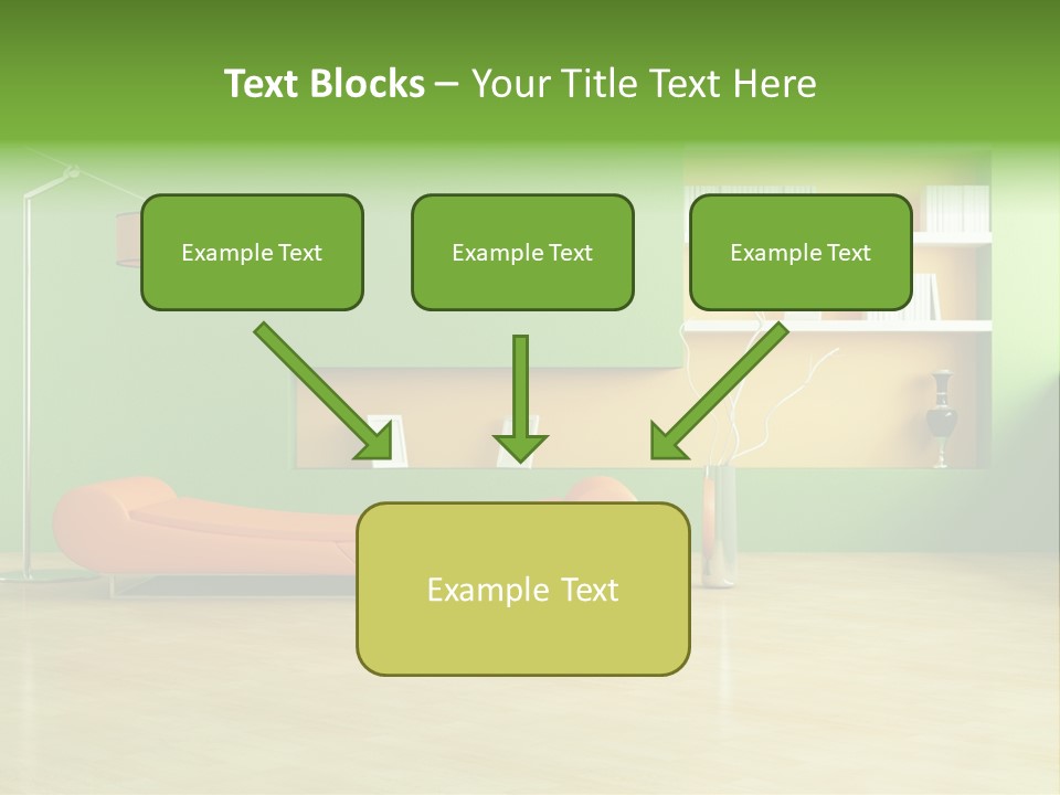 Life Tyle Ofa De Ign PowerPoint Template