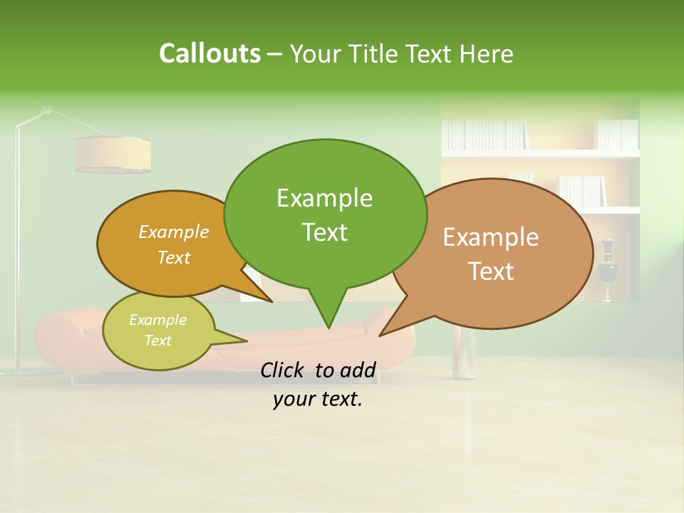 Life Tyle Ofa De Ign PowerPoint Template