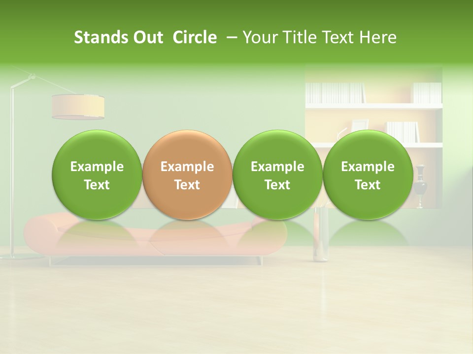 Life Tyle Ofa De Ign PowerPoint Template