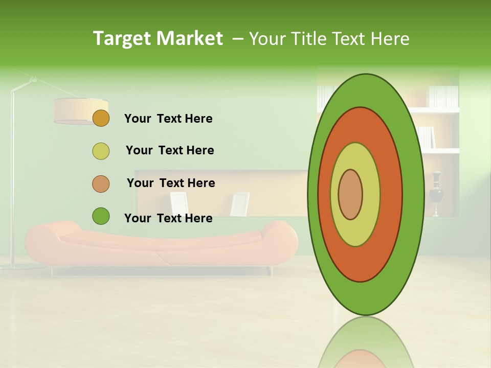 Life Tyle Ofa De Ign PowerPoint Template