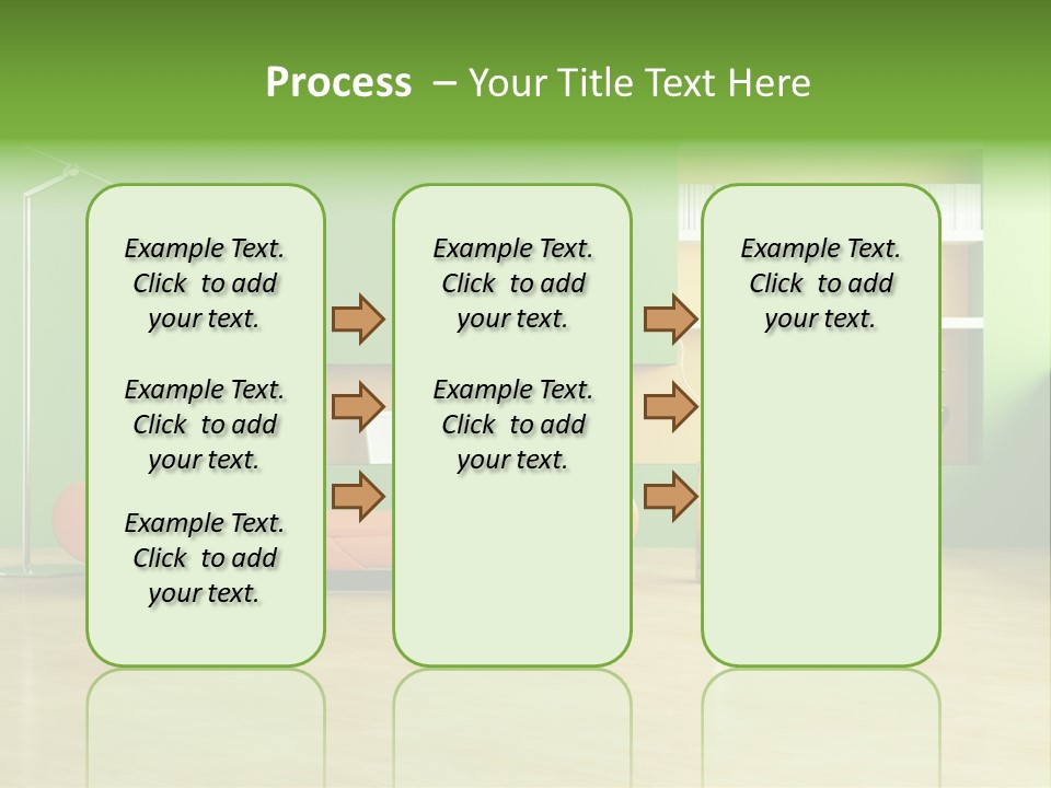 Life Tyle Ofa De Ign PowerPoint Template