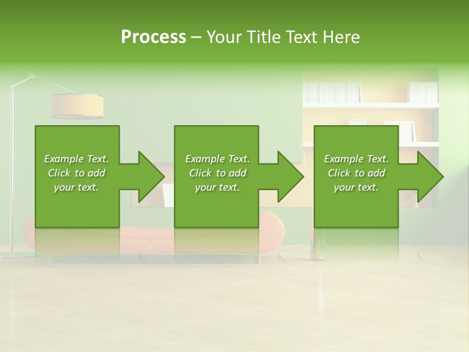 Life Tyle Ofa De Ign PowerPoint Template