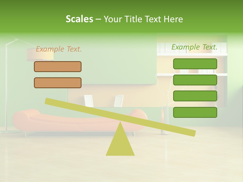 Life Tyle Ofa De Ign PowerPoint Template