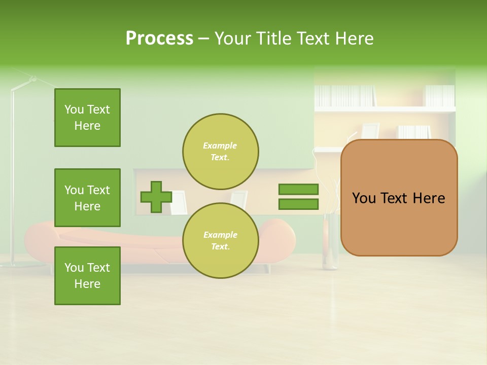 Life Tyle Ofa De Ign PowerPoint Template