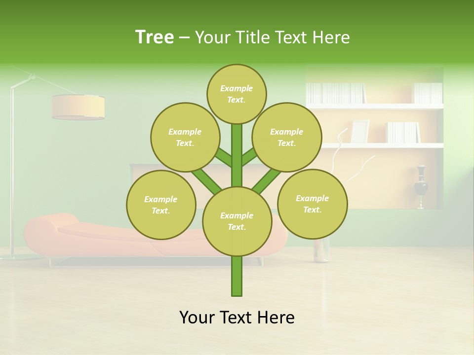 Life Tyle Ofa De Ign PowerPoint Template