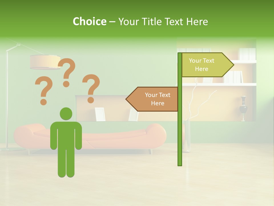 Life Tyle Ofa De Ign PowerPoint Template
