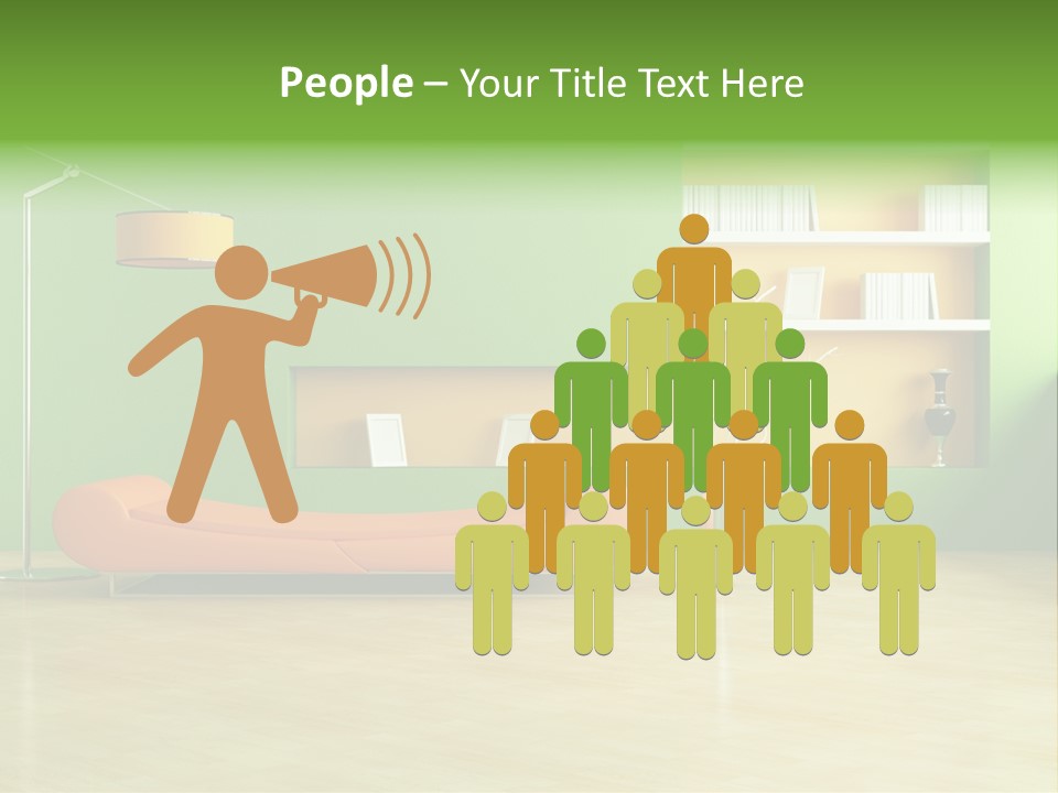 Life Tyle Ofa De Ign PowerPoint Template