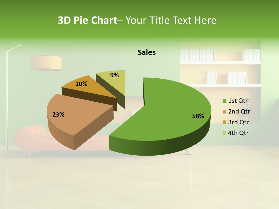 Life Tyle Ofa De Ign PowerPoint Template