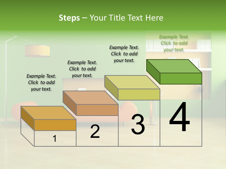 Life Tyle Ofa De Ign PowerPoint Template