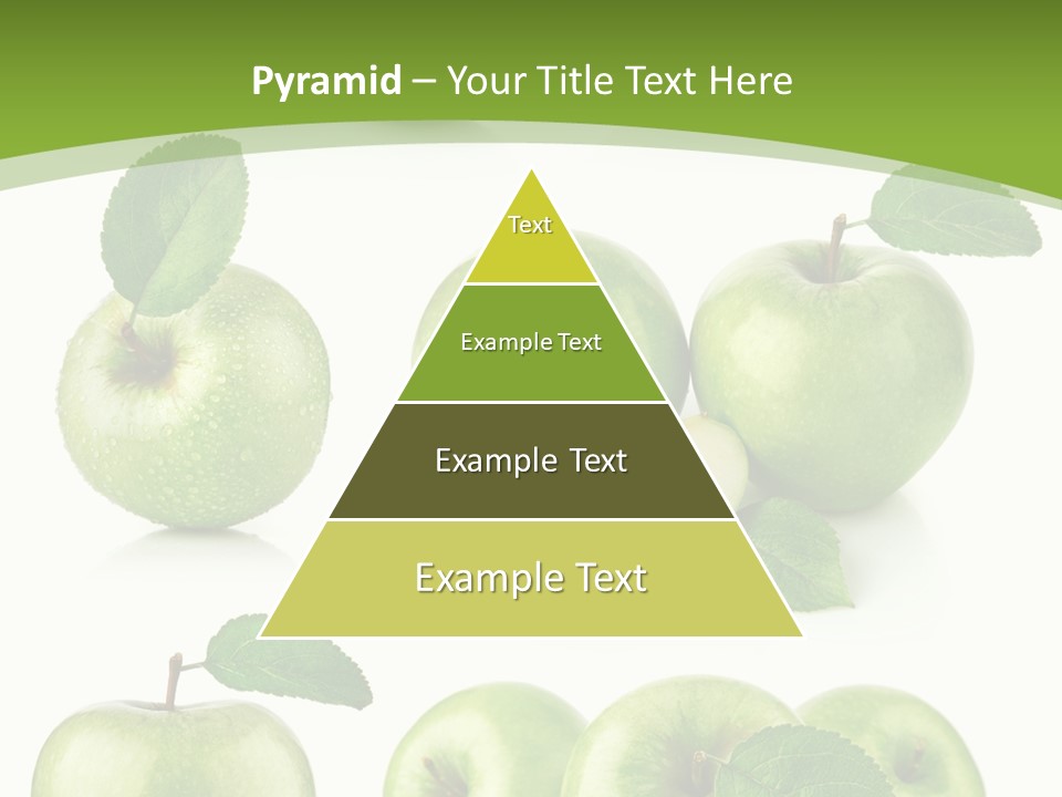 Isolated Leaf Food PowerPoint Template