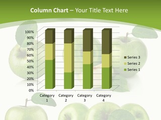 Isolated Leaf Food PowerPoint Template