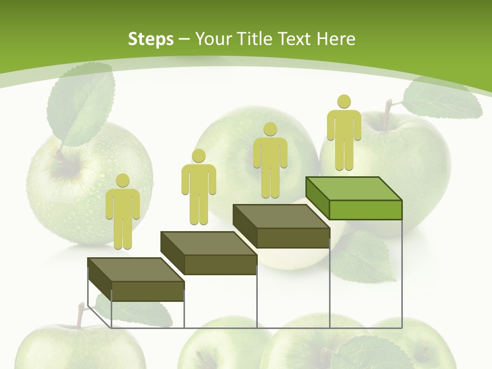 Isolated Leaf Food PowerPoint Template