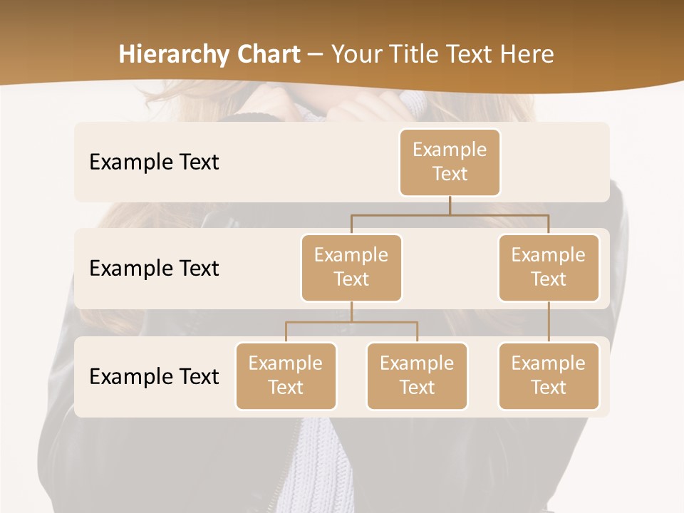 One Thinking Lady PowerPoint Template