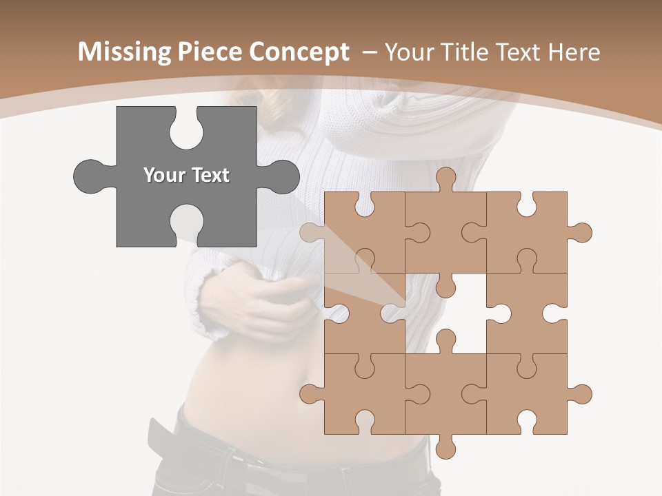 Po Ing Belt Beauty PowerPoint Template