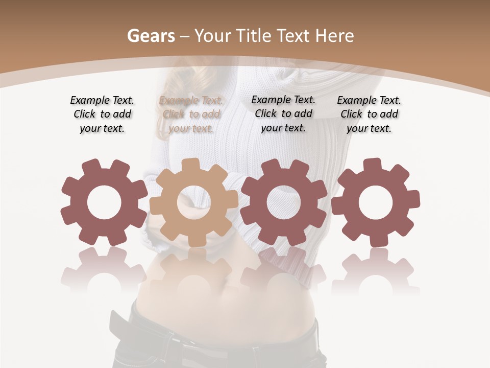 Po Ing Belt Beauty PowerPoint Template