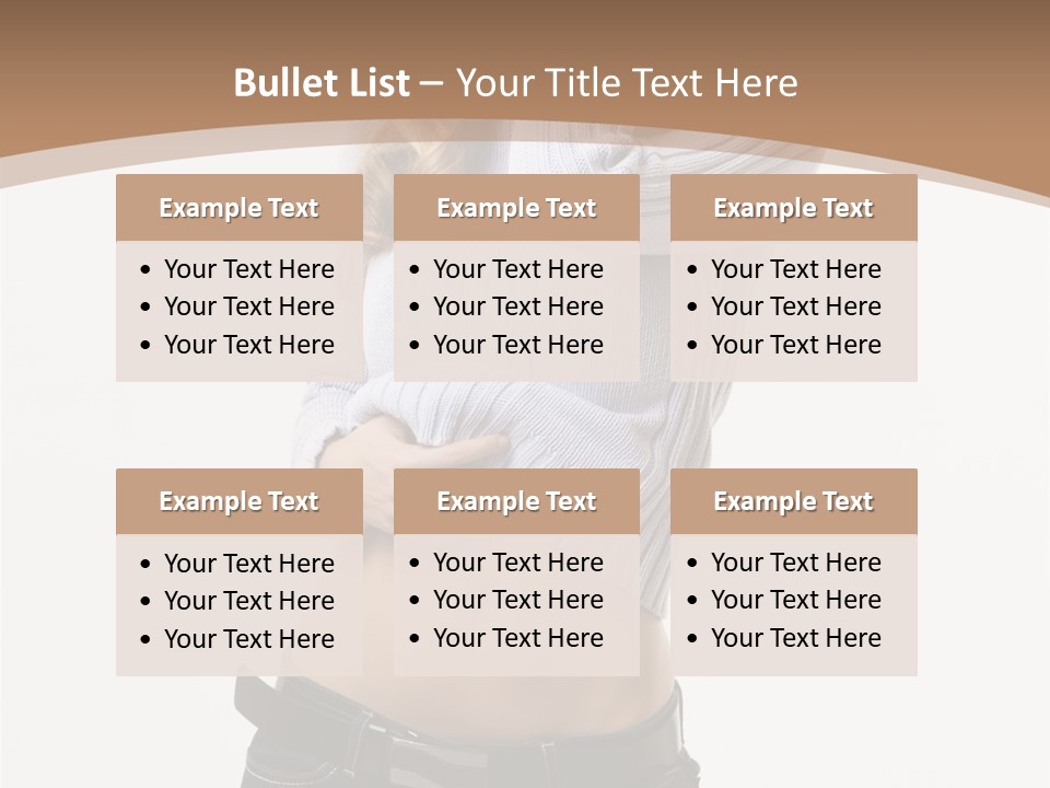 Po Ing Belt Beauty PowerPoint Template