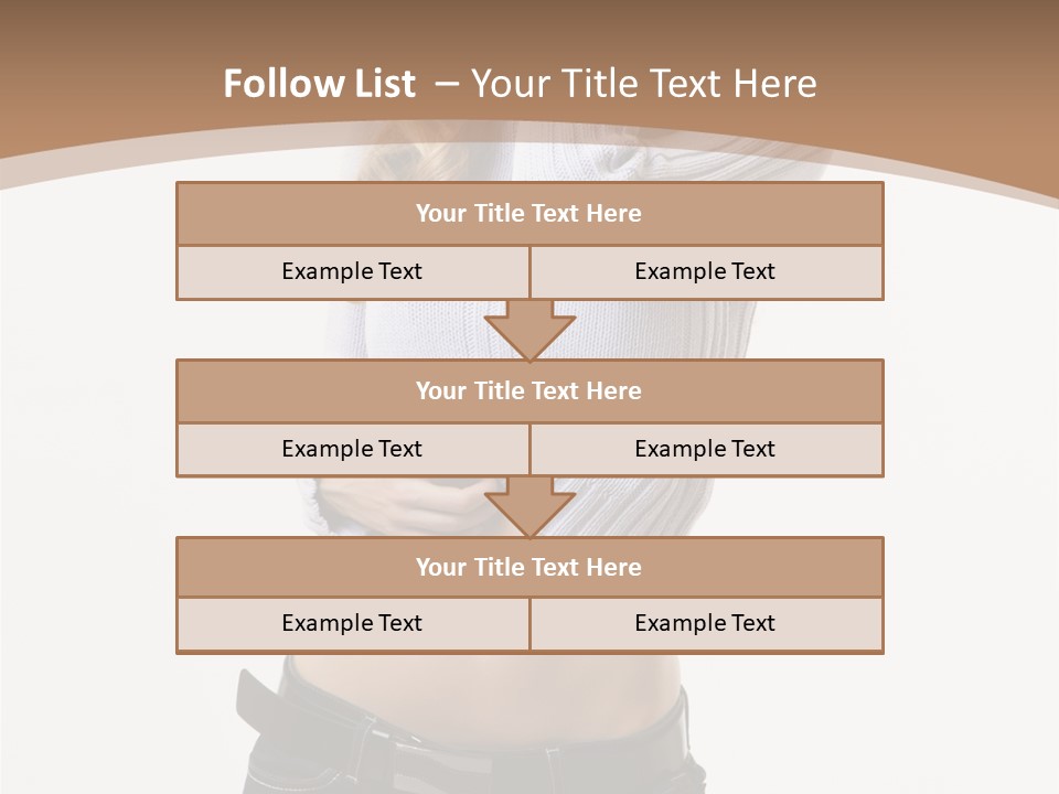 Po Ing Belt Beauty PowerPoint Template