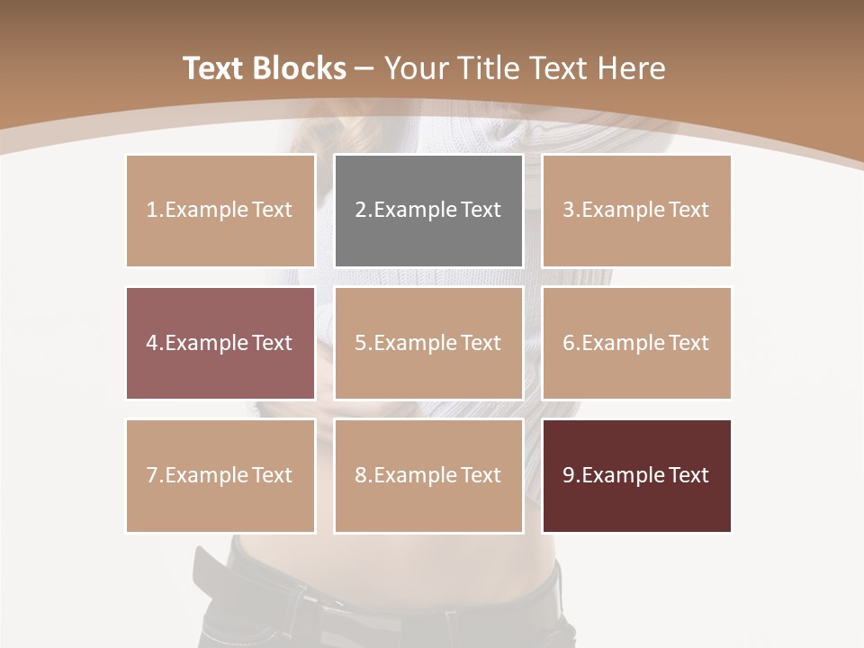 Po Ing Belt Beauty PowerPoint Template