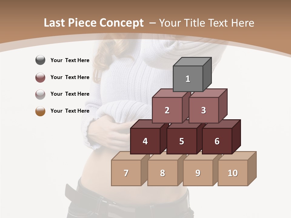 Po Ing Belt Beauty PowerPoint Template