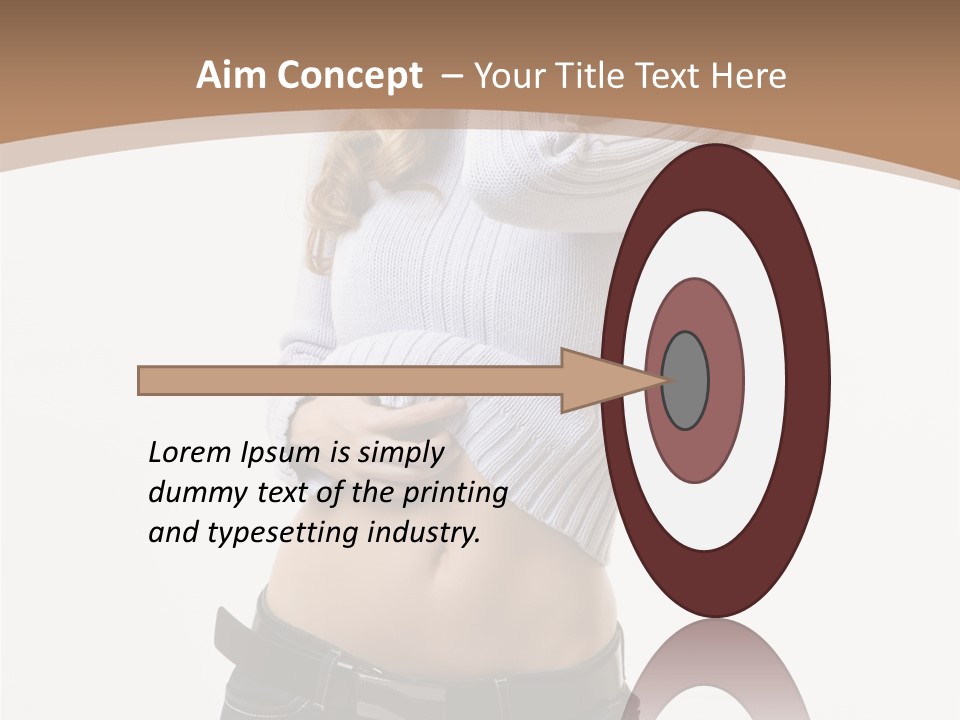 Po Ing Belt Beauty PowerPoint Template