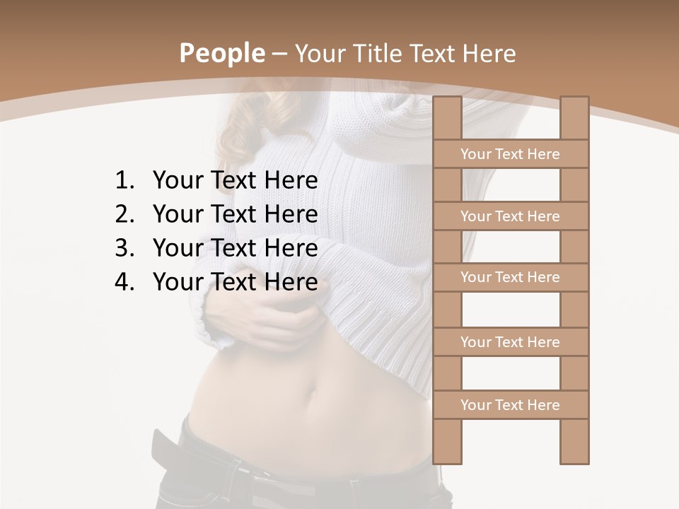 Po Ing Belt Beauty PowerPoint Template