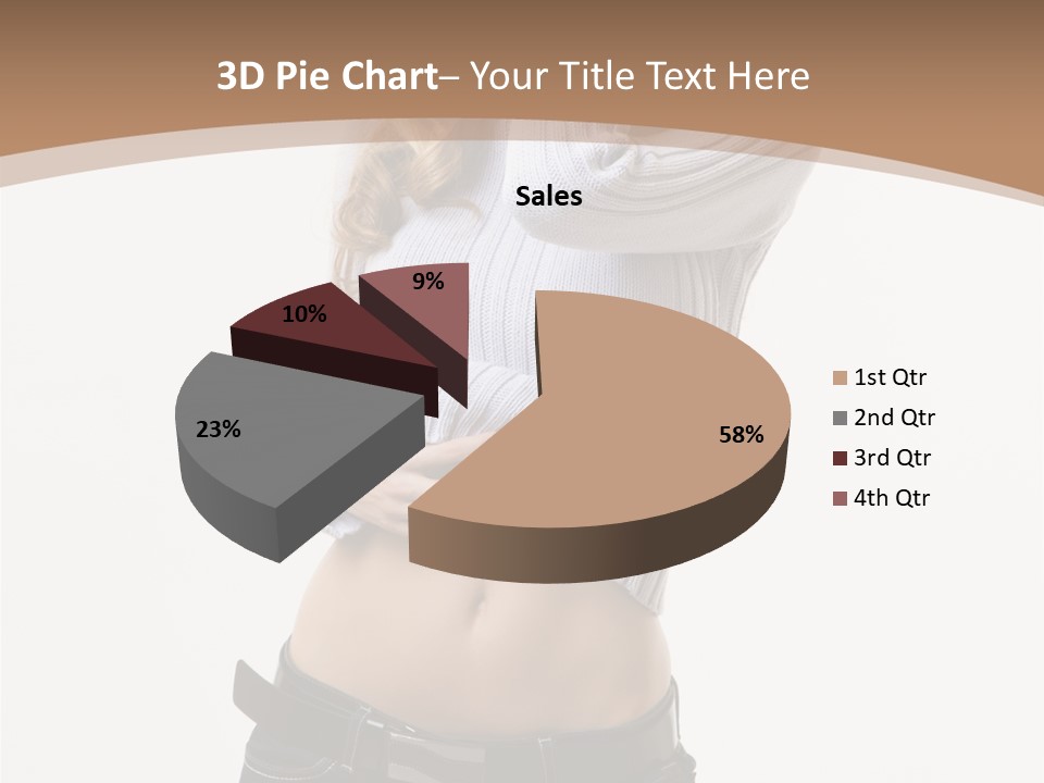 Po Ing Belt Beauty PowerPoint Template