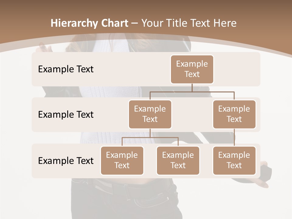 Wearing Head Caucasian PowerPoint Template