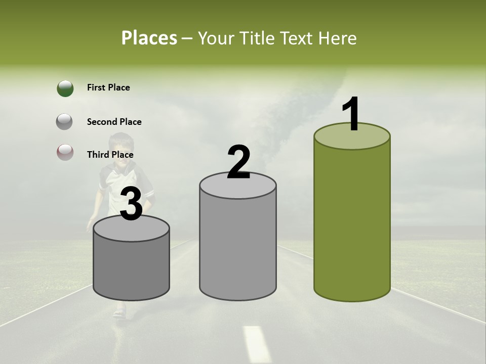 Concept Cyclone Fear PowerPoint Template