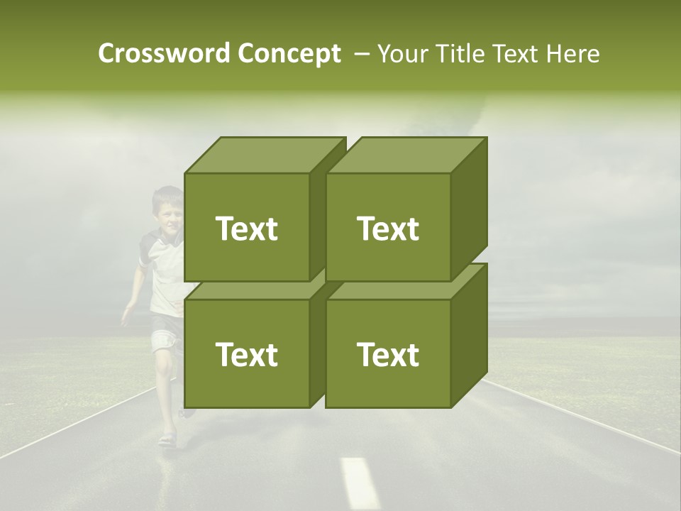 Concept Cyclone Fear PowerPoint Template