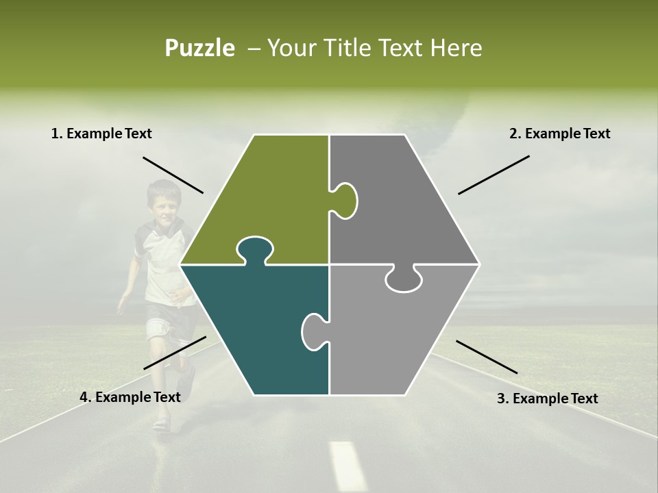 Concept Cyclone Fear PowerPoint Template