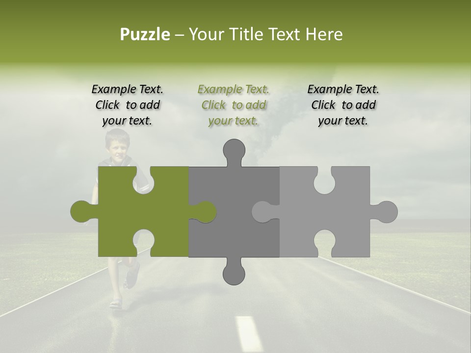 Concept Cyclone Fear PowerPoint Template