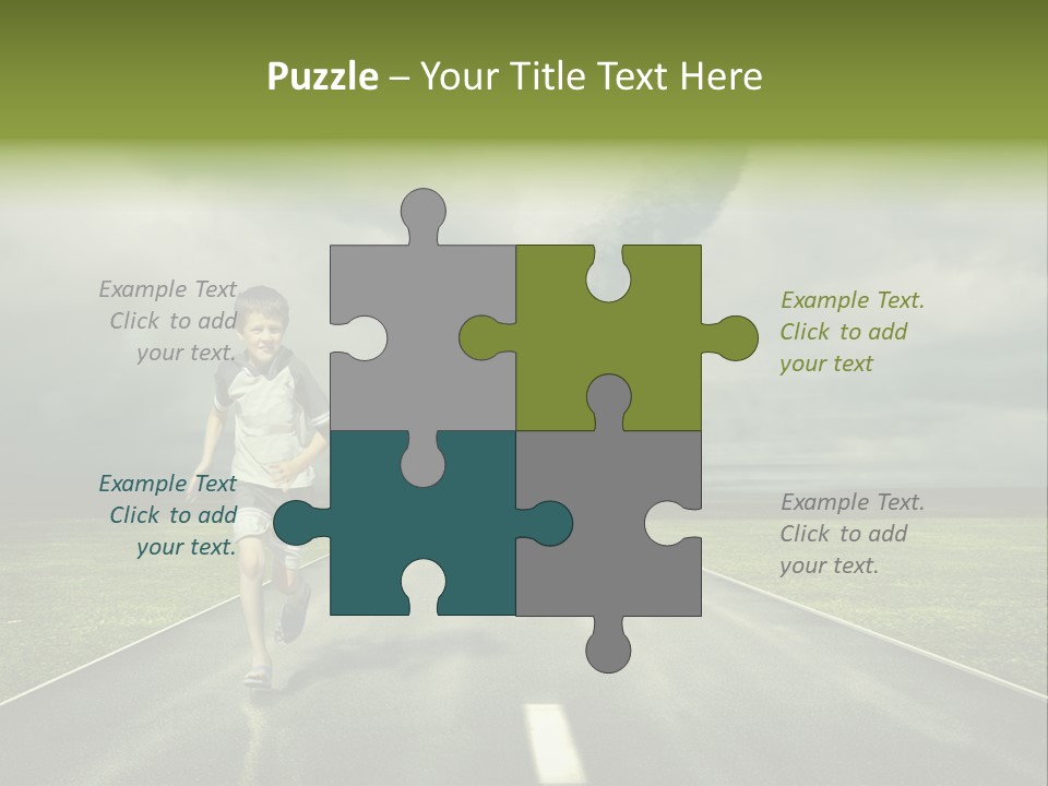 Concept Cyclone Fear PowerPoint Template