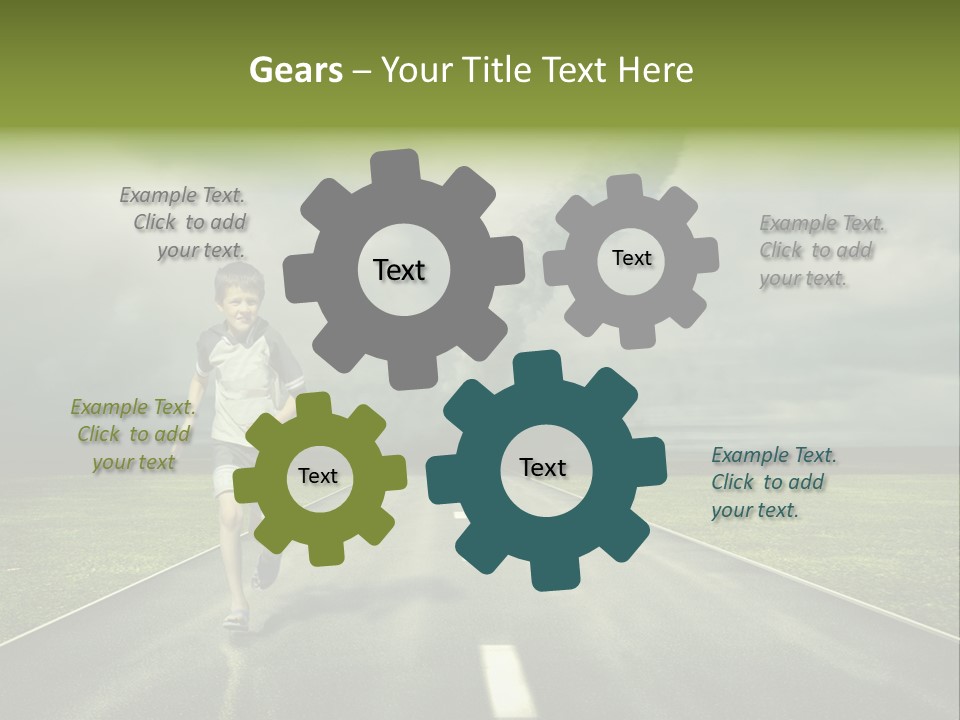 Concept Cyclone Fear PowerPoint Template