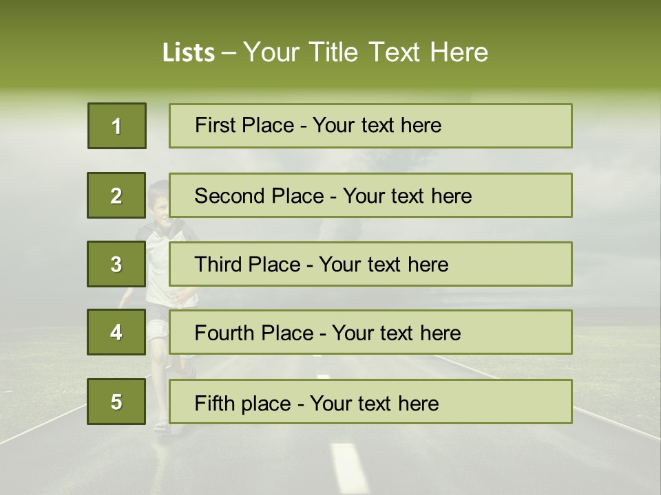 Concept Cyclone Fear PowerPoint Template