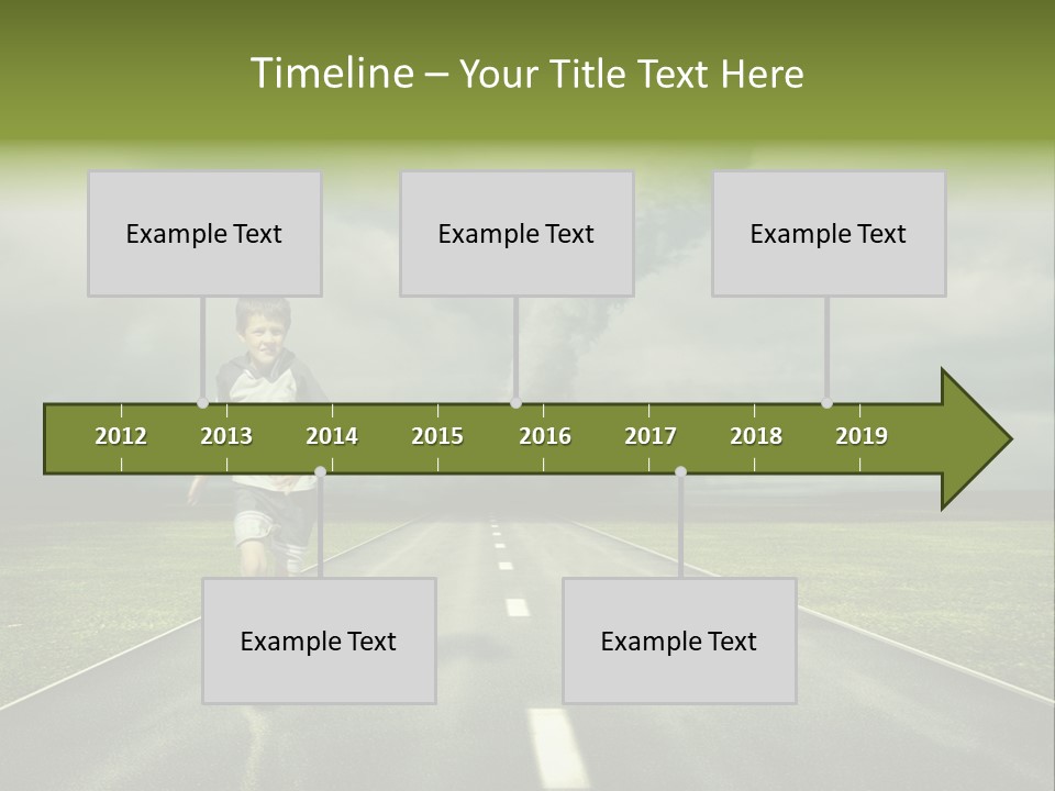 Concept Cyclone Fear PowerPoint Template