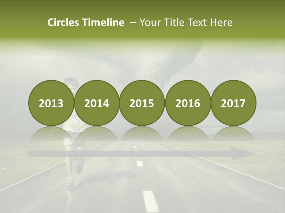 Concept Cyclone Fear PowerPoint Template