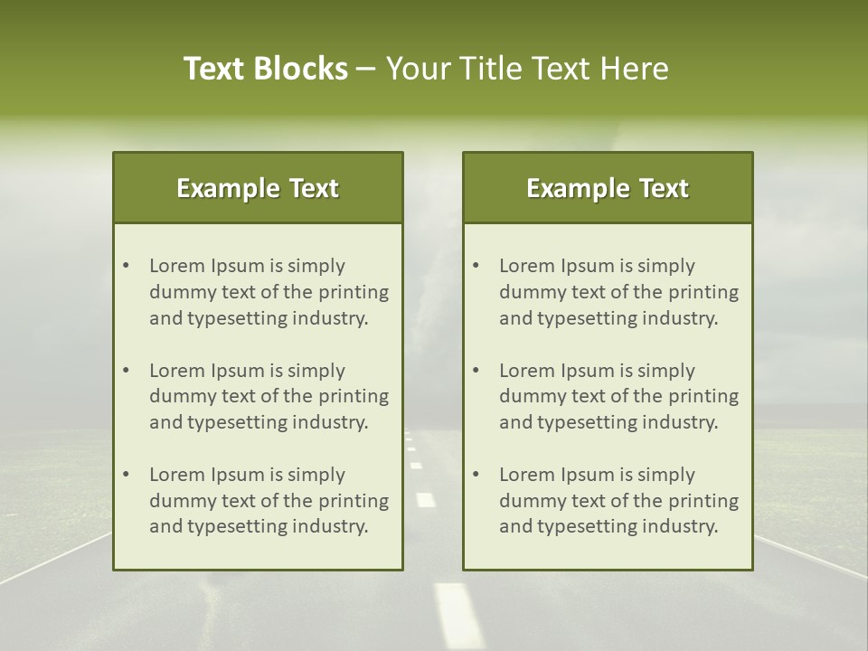Concept Cyclone Fear PowerPoint Template