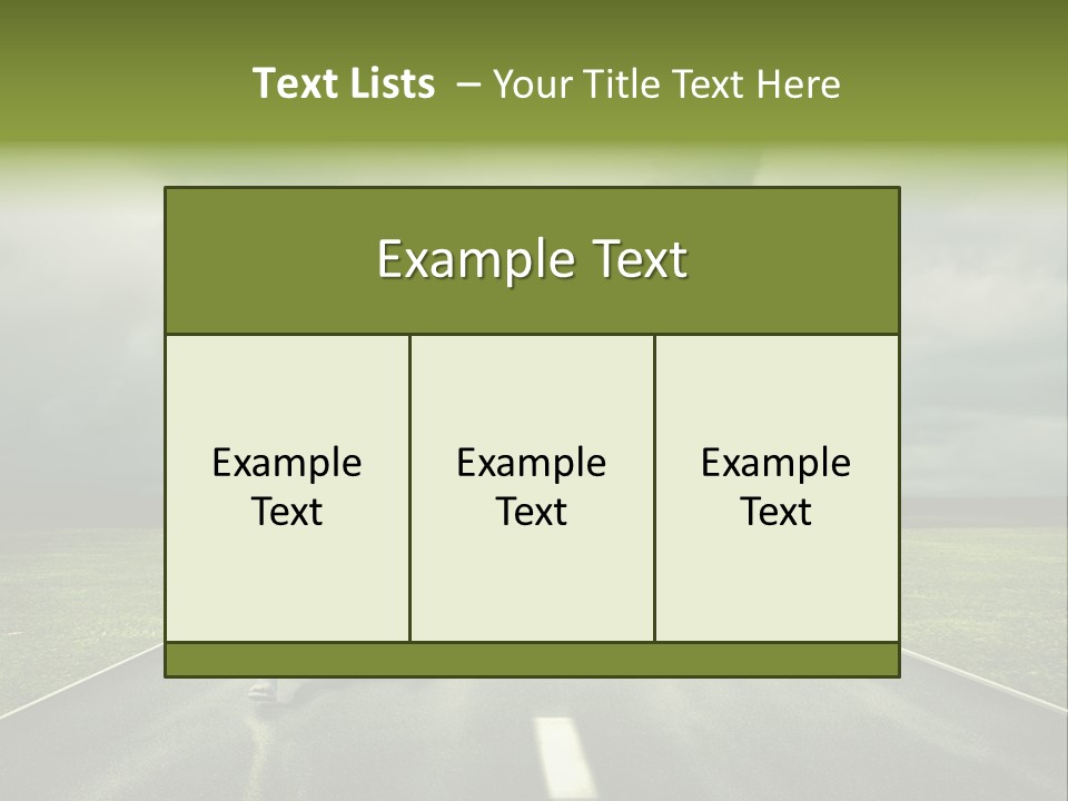 Concept Cyclone Fear PowerPoint Template