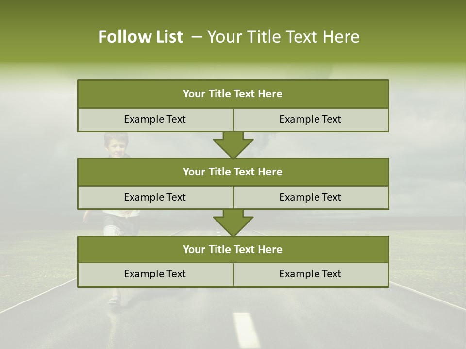 Concept Cyclone Fear PowerPoint Template