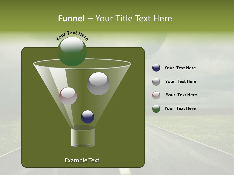 Concept Cyclone Fear PowerPoint Template