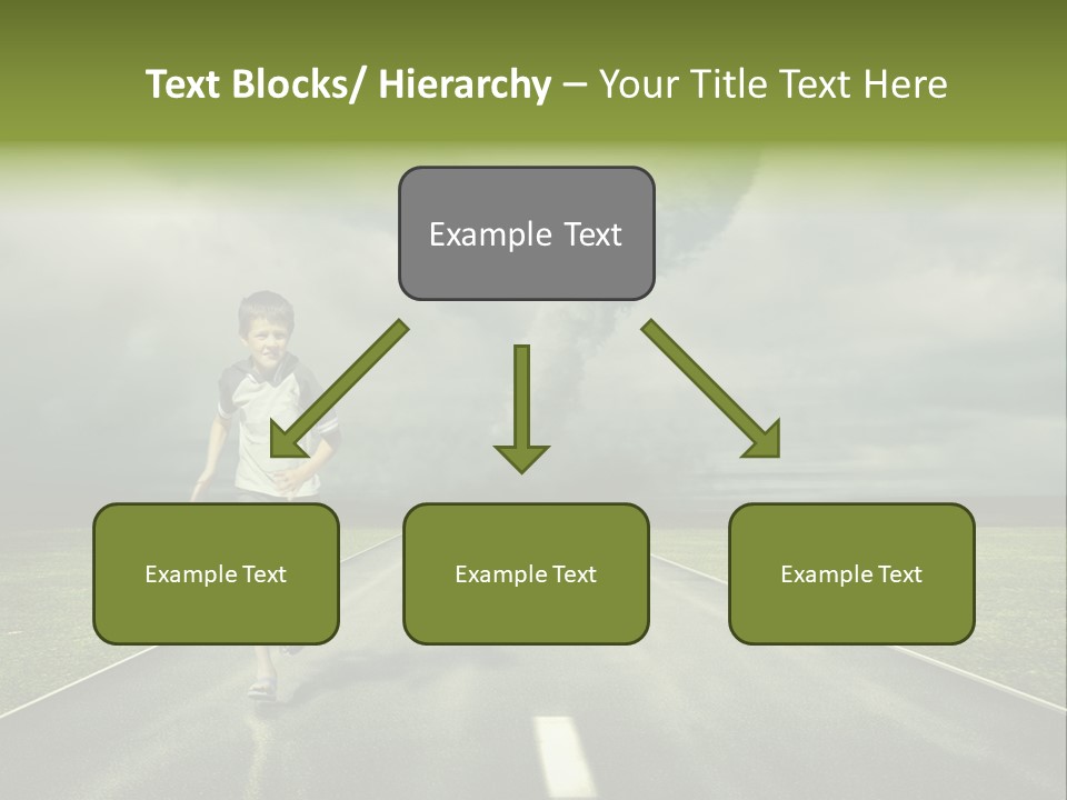 Concept Cyclone Fear PowerPoint Template