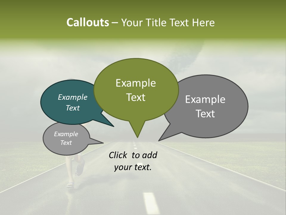 Concept Cyclone Fear PowerPoint Template
