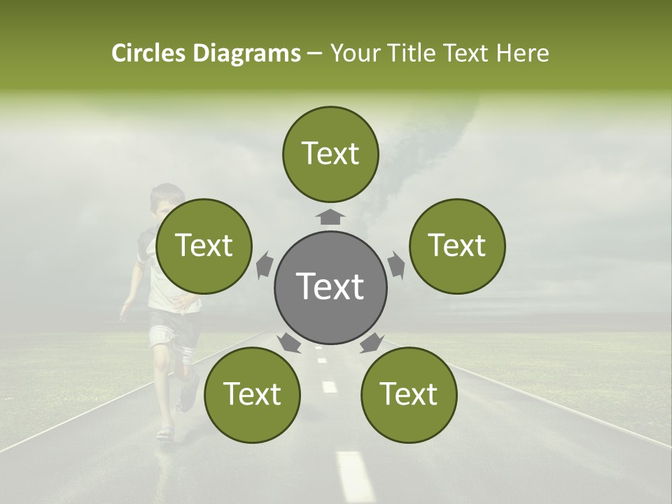 Concept Cyclone Fear PowerPoint Template