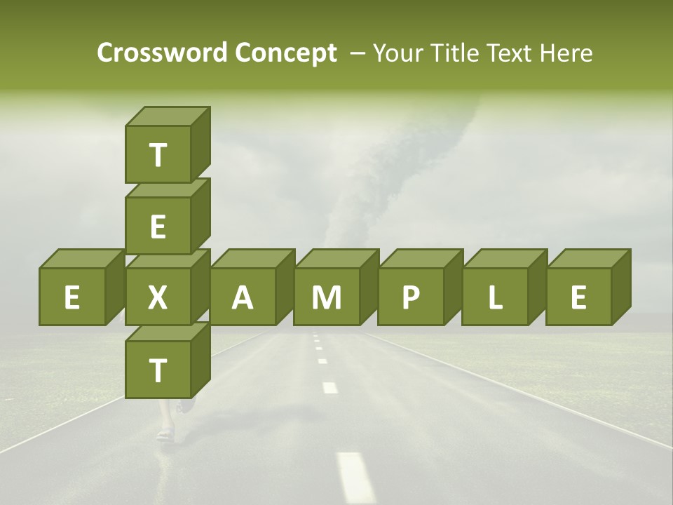 Concept Cyclone Fear PowerPoint Template