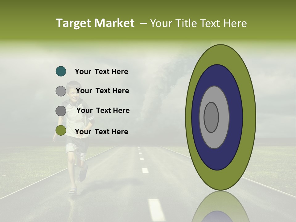 Concept Cyclone Fear PowerPoint Template