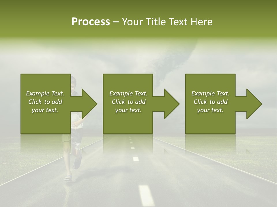 Concept Cyclone Fear PowerPoint Template