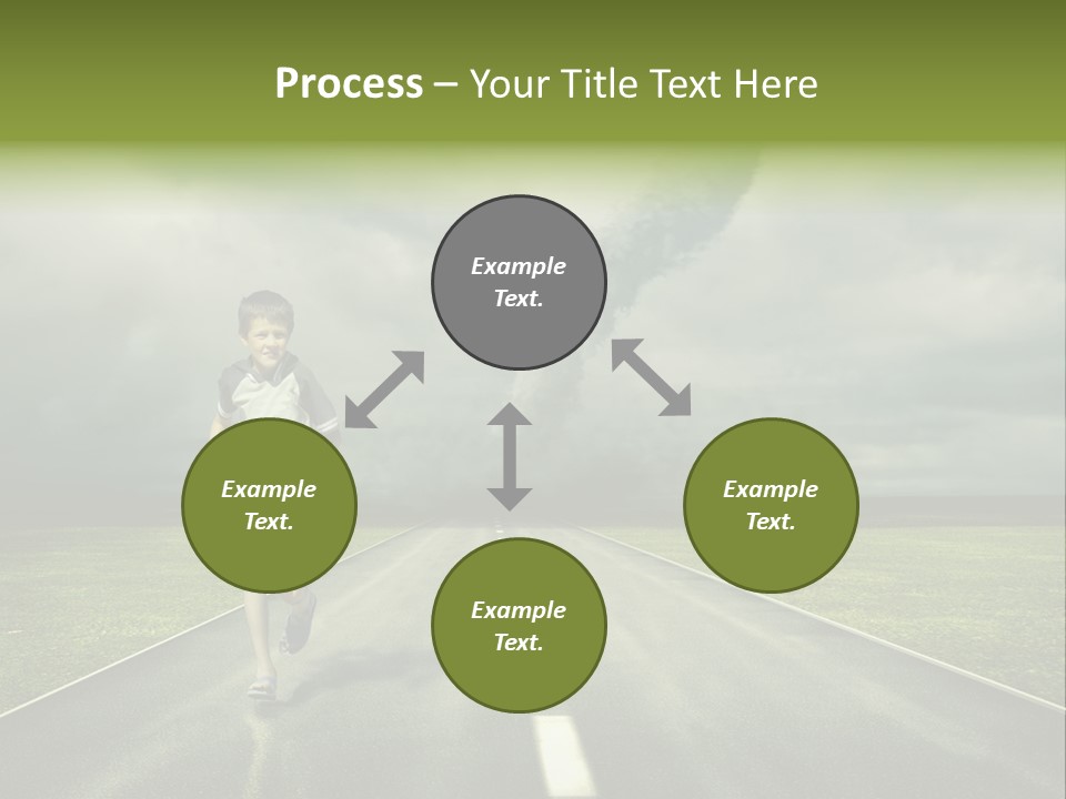 Concept Cyclone Fear PowerPoint Template