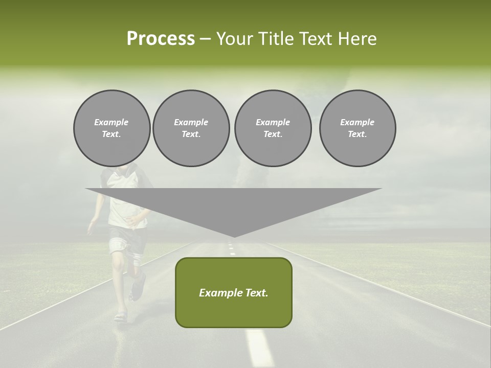 Concept Cyclone Fear PowerPoint Template