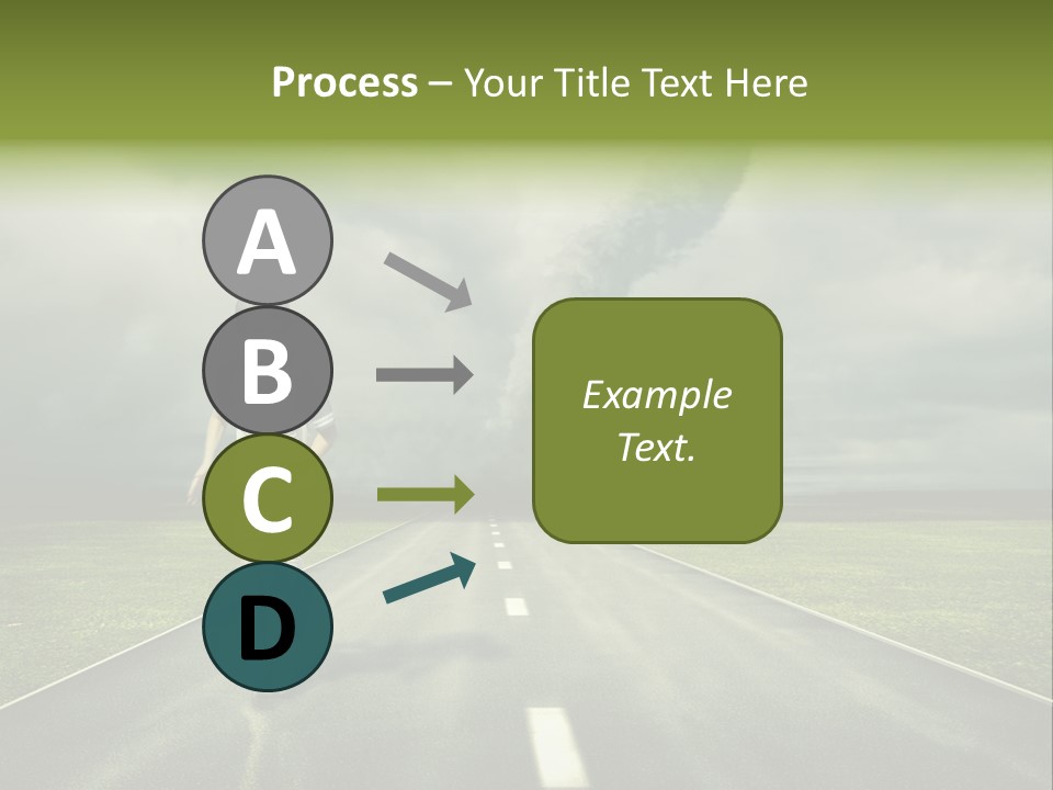 Concept Cyclone Fear PowerPoint Template