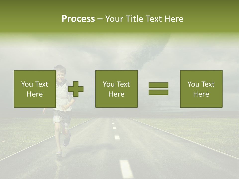 Concept Cyclone Fear PowerPoint Template